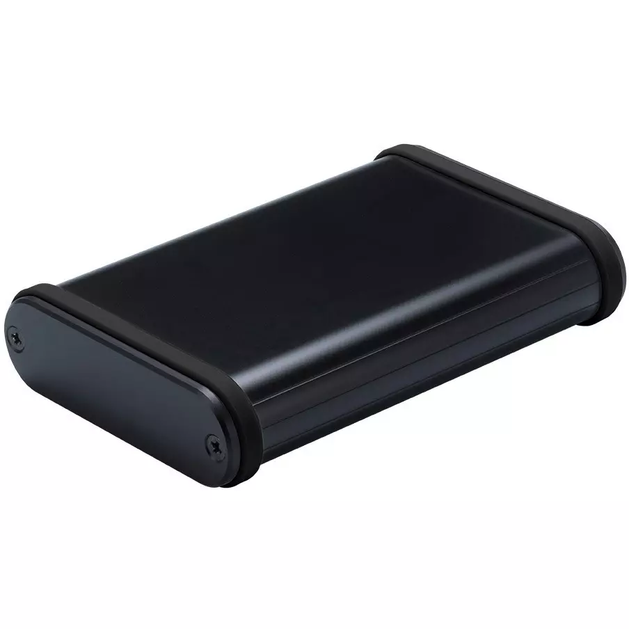 TAKACHI MXB Series Aluminum Mobile Case with Silicone Band 65.2x20.5x118 mm Inner Dia, MXB2-8-12BBH