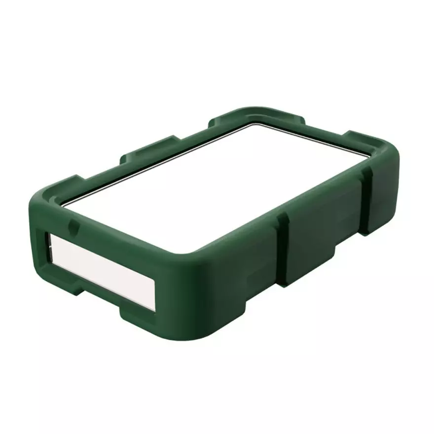 TAKACHI LCT Series Plastic Case with Shock-Resistant Silicone Cover 28x121.9x76 mm, LCT115-F3-WG