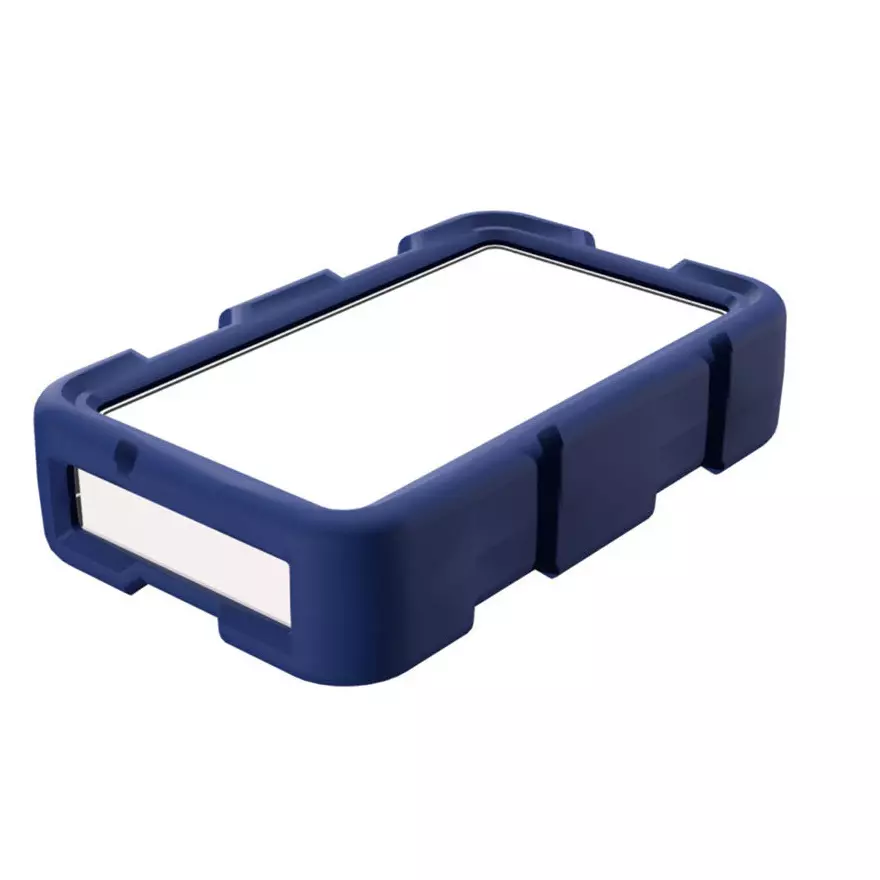 TAKACHI LCT Series Plastic Case with Shock-Resistant Silicone Cover 28x121.9x76 mm, LCT115-F3-WN