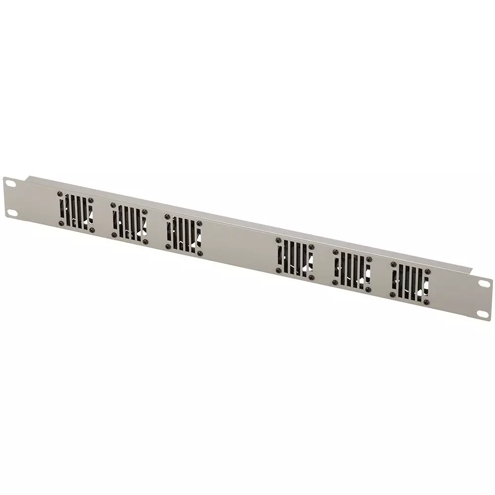 TAKACHI Eia Rack Panel with Fan Motor 1 U Standard DC-12 Input Voltage Dc Straight Plug Input Terminals, HSP-44PA