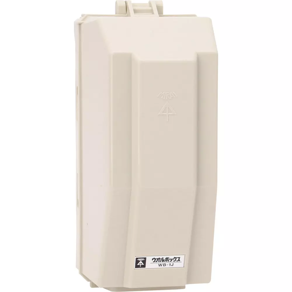 MIRAI Wall Box Vertical type Type IPX3 Protection Class side Through Hole, WB-1J