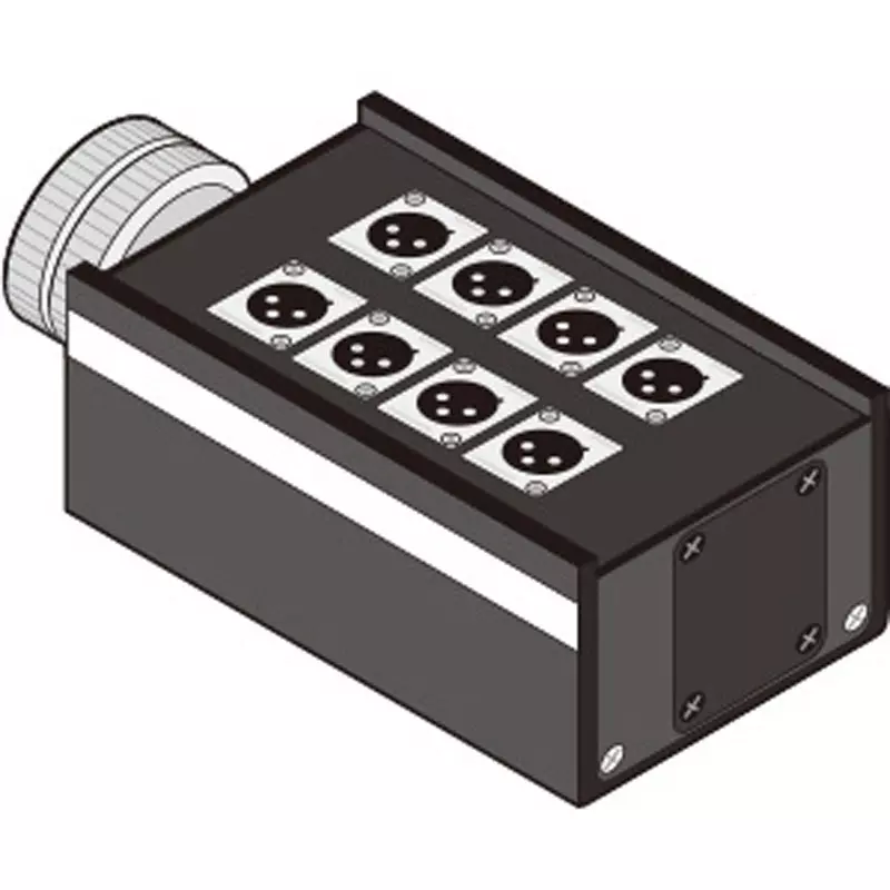 Canare Electric Single Box 8 No. of Channels, 8B2N1