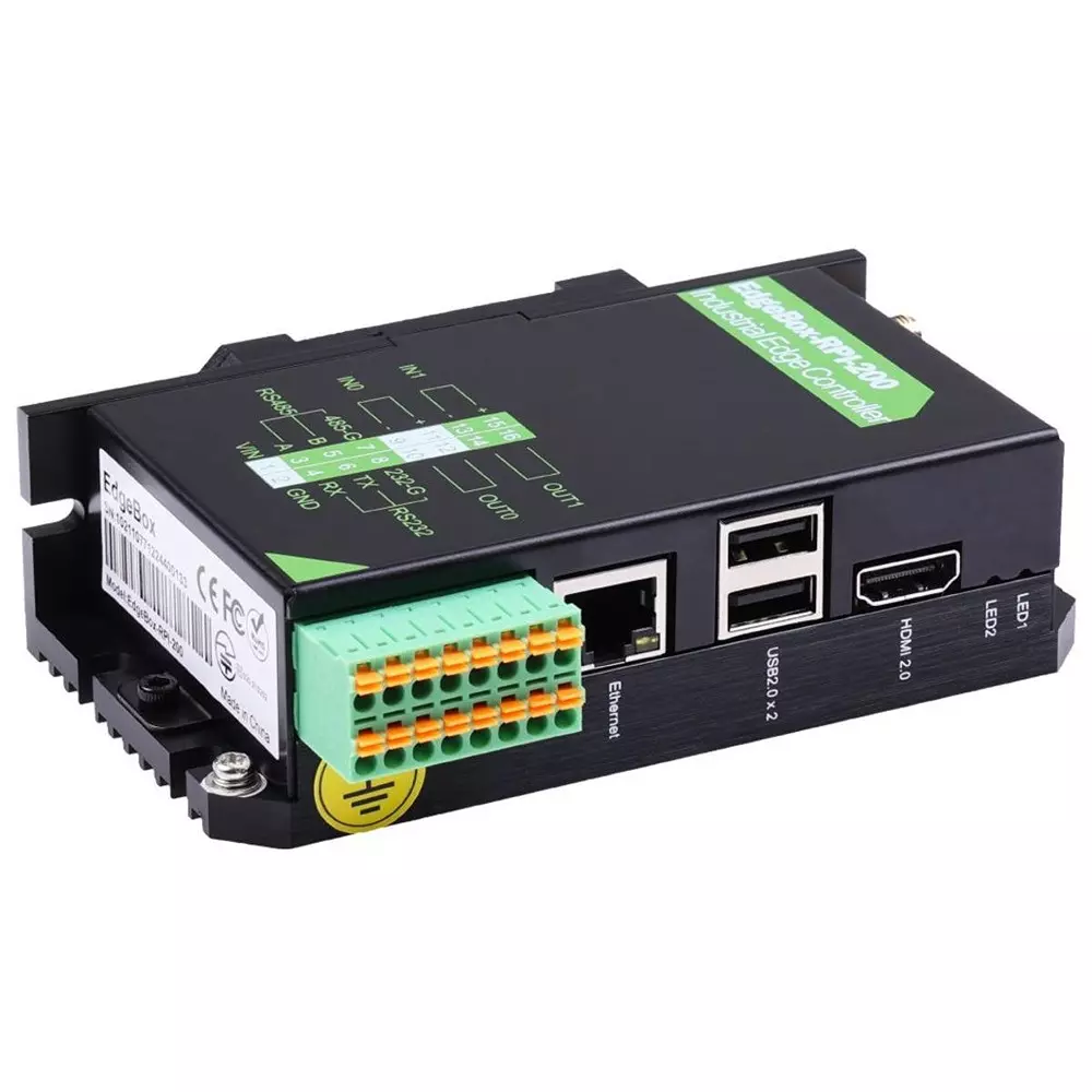 SEEED STUDIO EdgeBox 4 GB RAM Memory IEC 61000-6-2 Emi Standards To Conform 16 GB Storage, 102110771