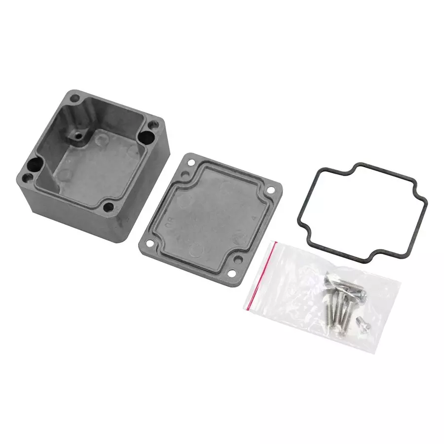 MULTICOMP PRO Metal Enclosures ENCLOSURE, IP67, ALUM ALLOY, GREY, MC001217