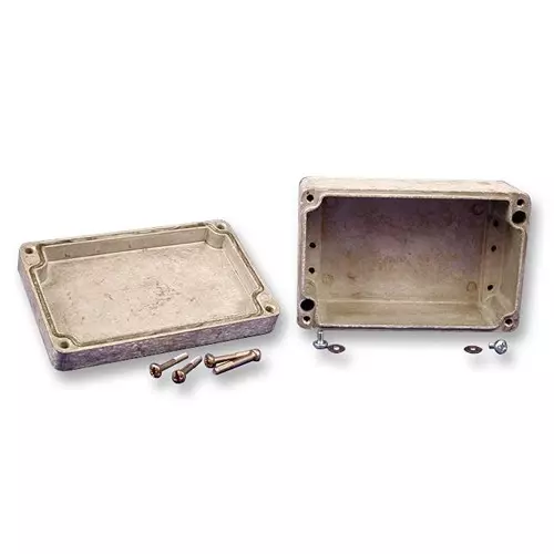 HAMMOND Metal Enclosures ENCLOSURE, WATERTIGHT, DIECAST, 1590Z235