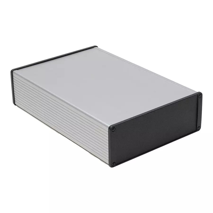 HAMMOND Metal Enclosures ENCLOSURE, MULTIPURPOSE, ALUMINIUM, CLR, 1457U2801.