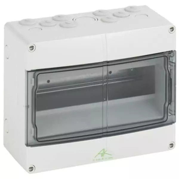 ALTECH Circuit Breaker Box Polycarbonate (PC) Gray 250 mm Length, 736-412