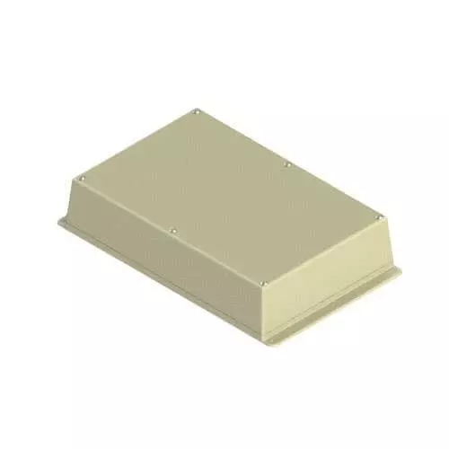 SERPAC Enclosure Acrylonitrile Butadiene Styrene (ABS) 241.3 mm (9.5 Inch) Length, WM093RI,BK