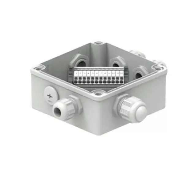 TE CONNECTIVITY Junction Box Plastic 125.6 mm Length, 1SNS470000Z0208