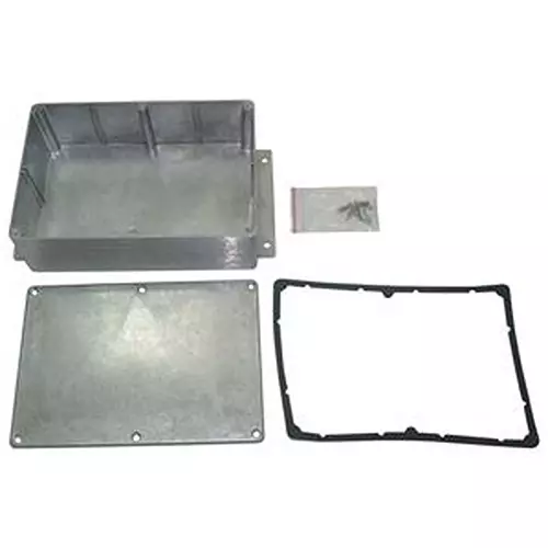 MULTICOMP PRO Enclosure, Wall Mount, Alum, Natural, MC003602