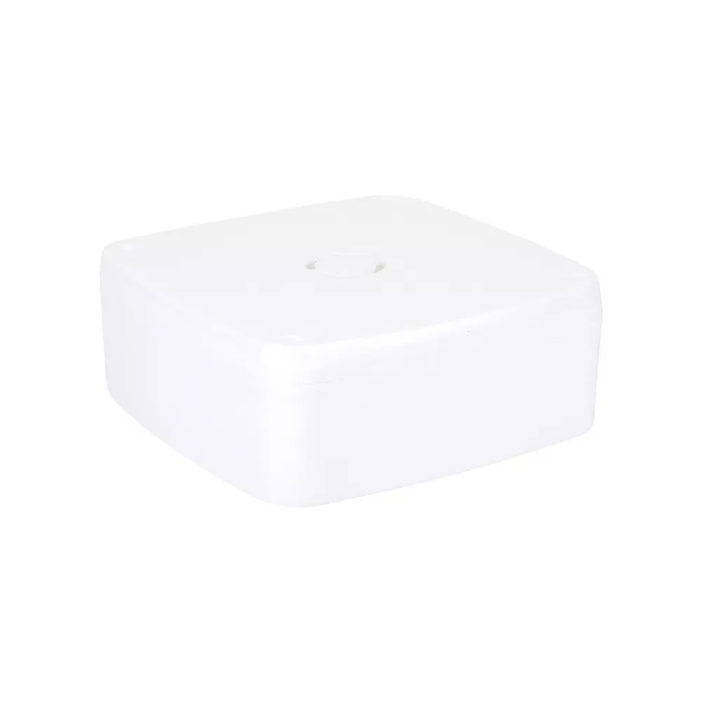 Shield Plus PVC Junction Box Surface Mount 5x5x2 inch White without Stud (Pack of 20 Pcs)