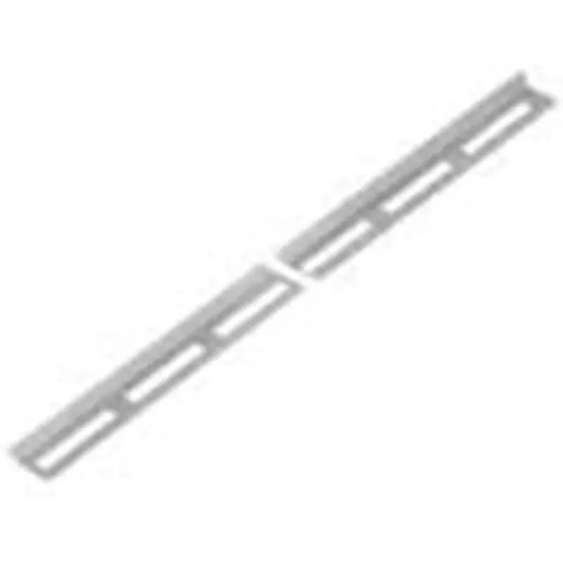 NITTO KOGYO Universal Mounting Bracket Iron Chromate Plating Surface Treatment 2.3 mm Wall Thickness, BP23-9C (Set of 3 Pcs)