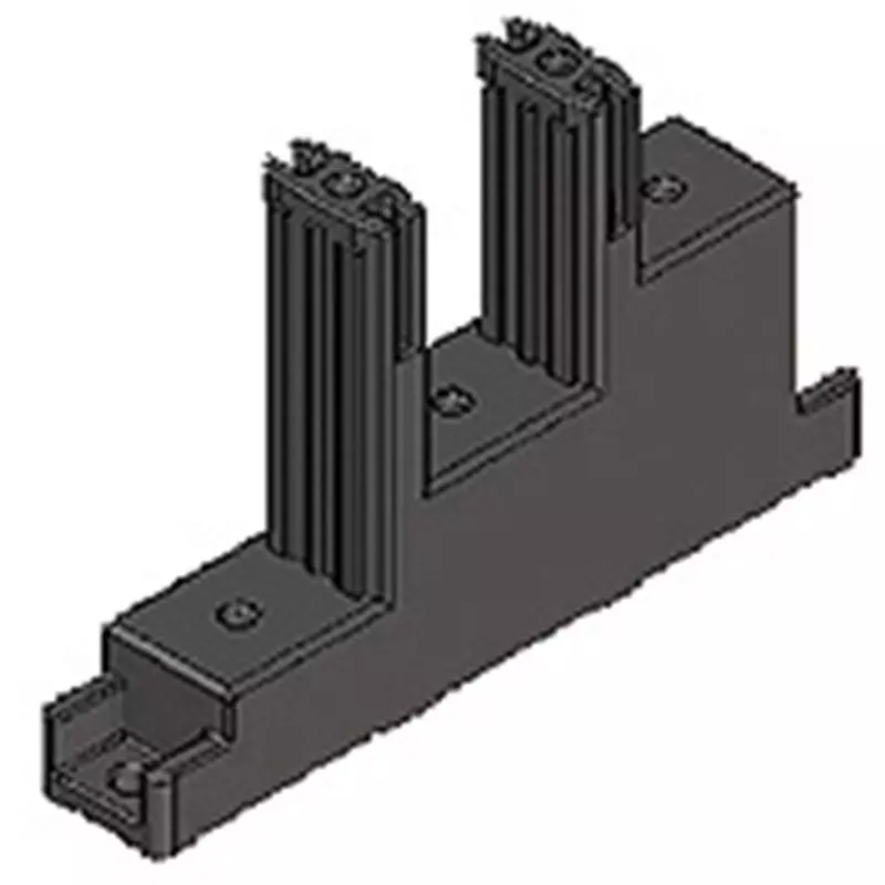 NITTO KOGYO Stair Bar Holder Modified PPE AC200 Rated Voltage, BP35-6SD (Set of 10 Pcs)