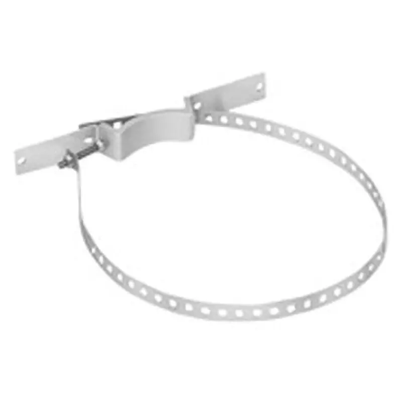 NITTO KOGYO PMC Pole Bracket Iron Hot Dip Galvanizing Surface Treatment, PMC-5012 (1 Kit)