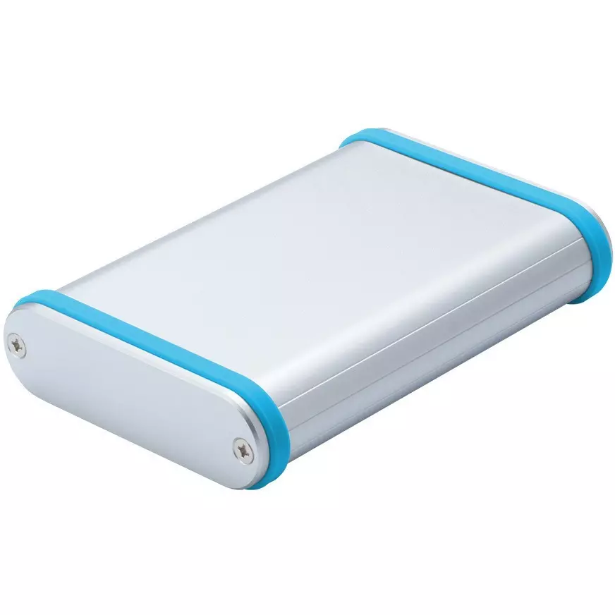 TAKACHI MXB Series Aluminum Mobile Case with Silicone Band 65.2x20.5x118 mm Inner Dia, MXB2-8-12SCH
