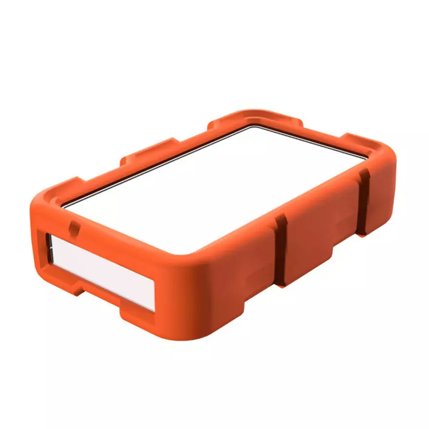 TAKACHI LCT Series Plastic Case with Shock-Resistant Silicone Cover 28x121.9x76 mm, LCT115-F3-WO