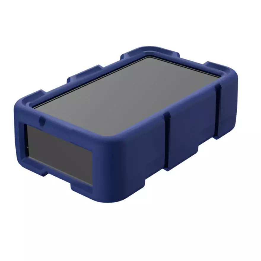 TAKACHI LCT Series Plastic Case with Shock-Resistant Silicone Cover 36.5x121.9x76 mm, LCT115H-F3-DN