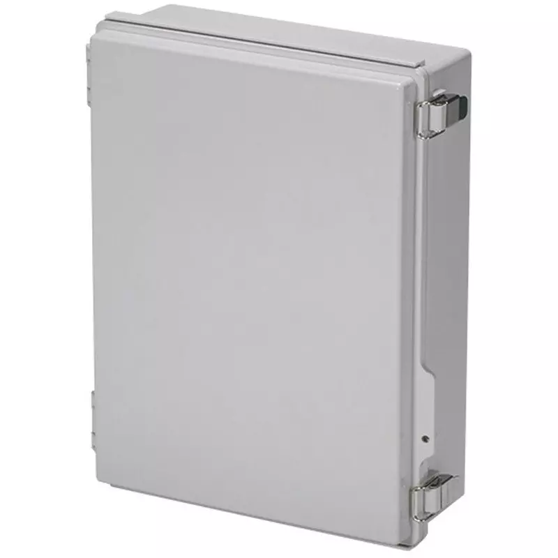 TAKACHI BCAP Series Latch-Hinged Plastic Box G Type 120x400x300 mm, BCAP304012G