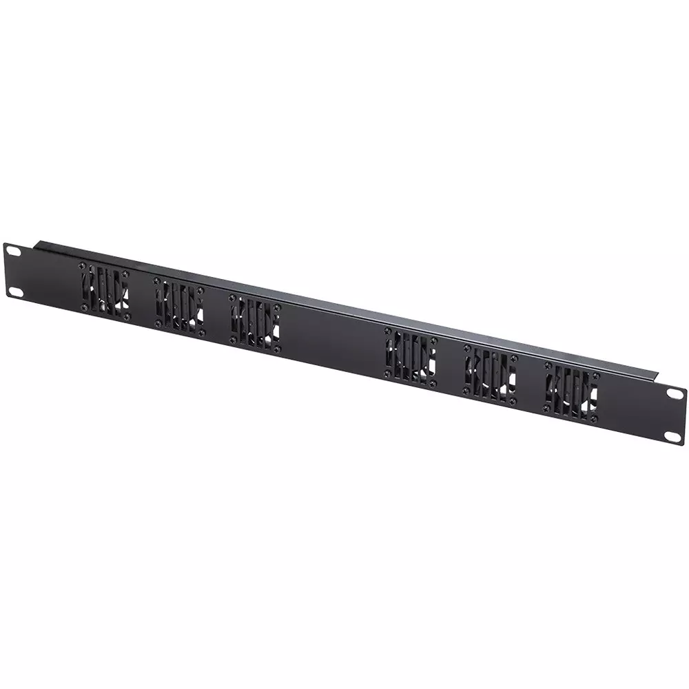TAKACHI Eia Rack Panel with Fan Motor 1 U Standard DC-12 Input Voltage Dc Straight Plug Input Terminals, HSP-44PB