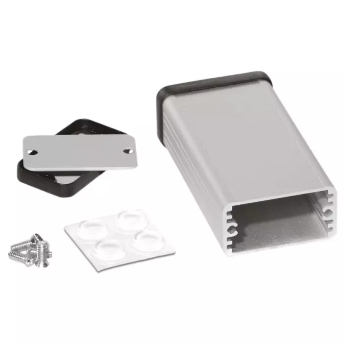 Hammond General Purpose Enclosure 80x42.5x25.12 mm Aluminium, 8180558