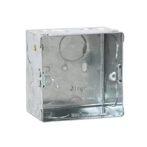Legrand Flush Box Allzy Metal 1 & 2 Module, 6890 60 (Pack of 40)