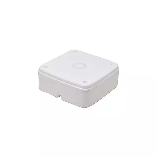 EVTeq PVC Junction Box White 10.16x10.16 cm Polyvinyl Chloride for CCTV Camera Mounting, EV-PB-4