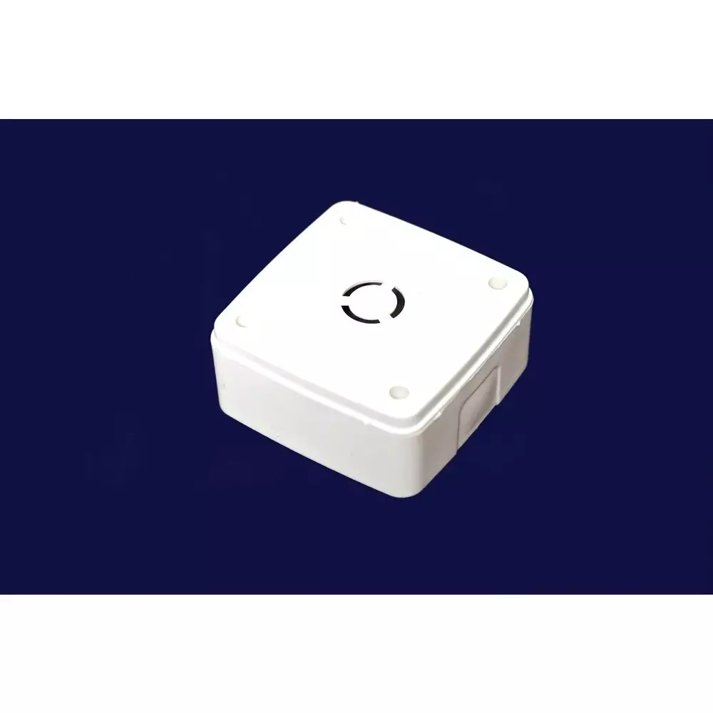 EVTeq PVC Junction Box White 10.16x10.16 cm Polyvinyl Chloride for CCTV Camera Mounting, EV-PB-4