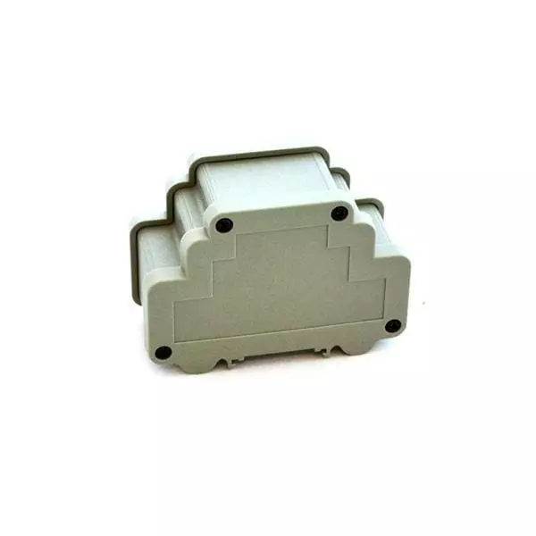 BUD INDUSTRIES Electrical Enclosure Aluminum Gray 98.30 mm (3.87 Inch) Length, DMX-4777-G