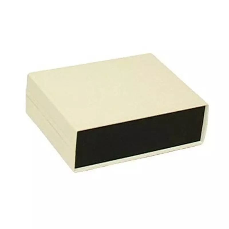 PACTEC Enclosure Acrylonitrile Butadiene Styrene (ABS) 157.5 mm Length, 63025-510-000 CM86-225 Black Kit