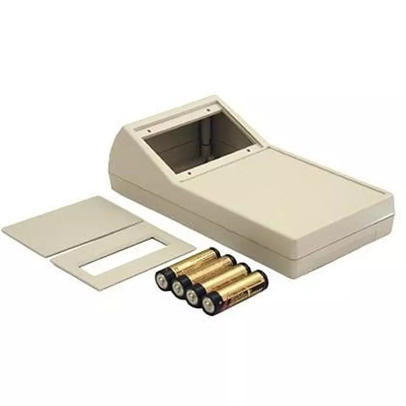 PACTEC Enclosure Acrylonitrile Butadiene Styrene (ABS) 190.5 mm Length, 68443-510-000 HPLS-4AA Black Kit