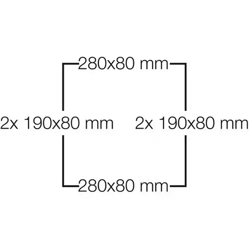 Hensel Enystar Empty Enclosure 4 Box IP66 Opaque Lid, FP0431