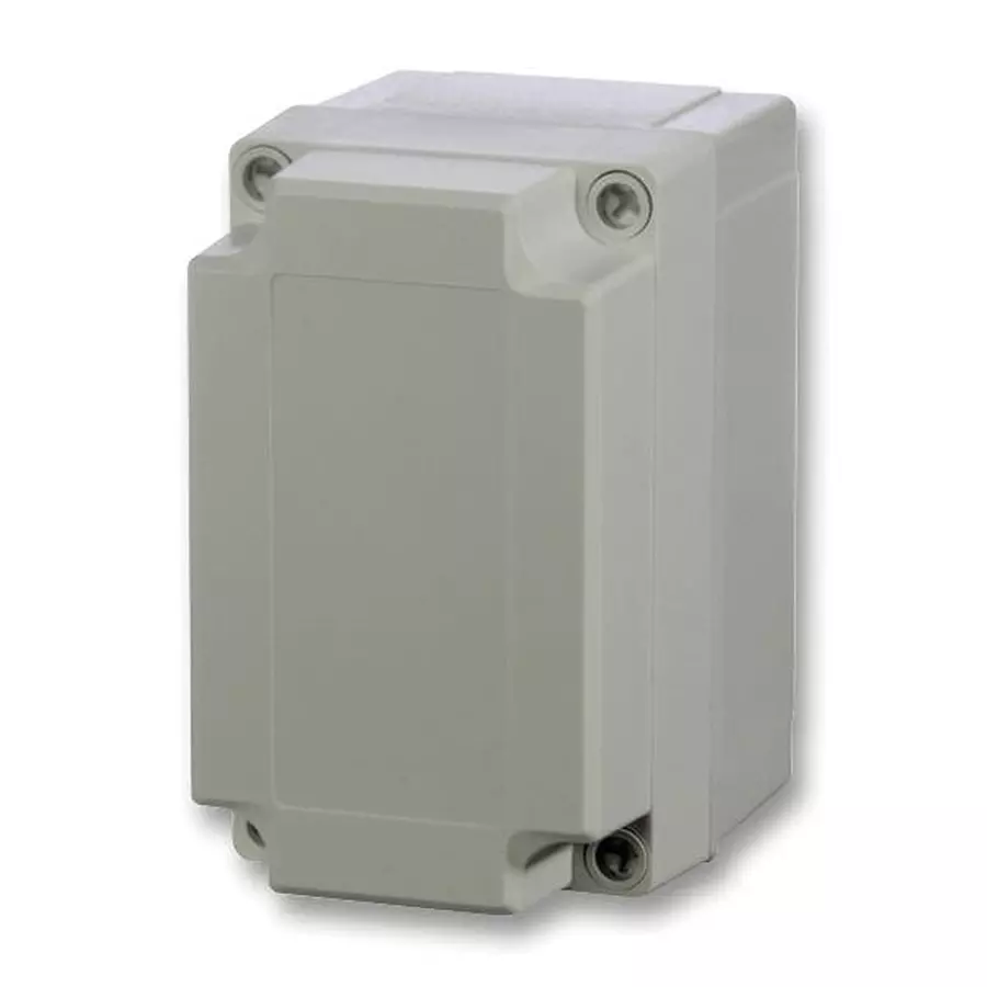 FIBOX Enclosure, Box, Polycarbonate, Grey, PC 100/125 HG ENCLOSURE