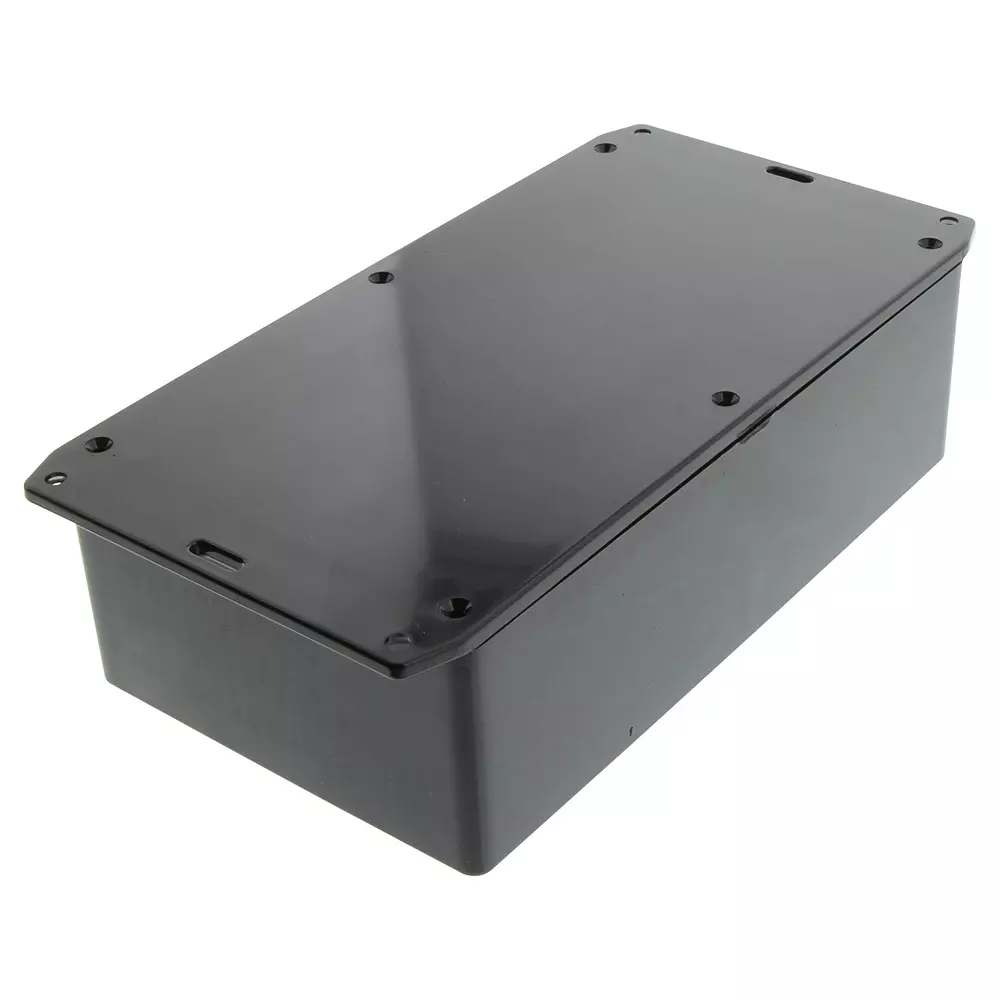 HAMMOND BOX, ABS, IP54, BLACK, 1591EFLBK