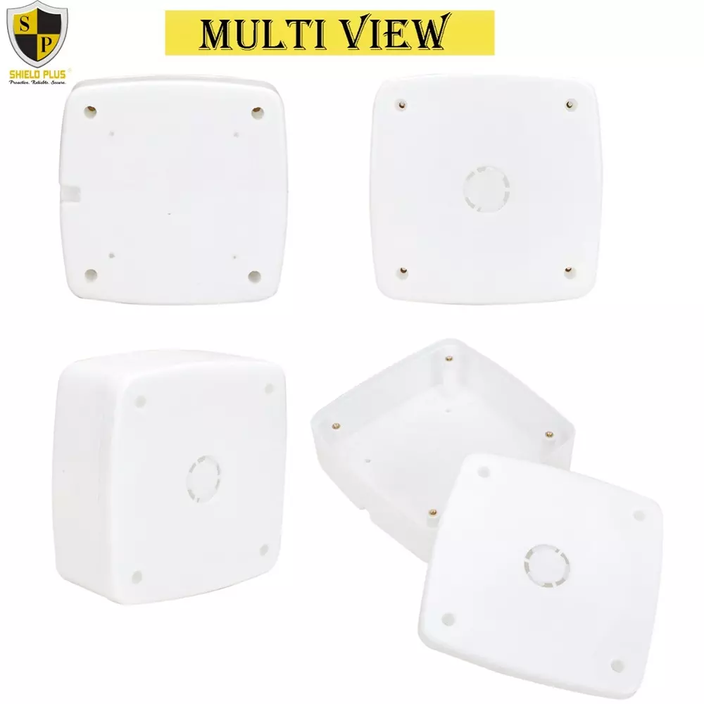 shield-plus-pvc-junction-box-surface-mount-5x5x2-inch-white-with-brass-stud-pack-of-240-pcs