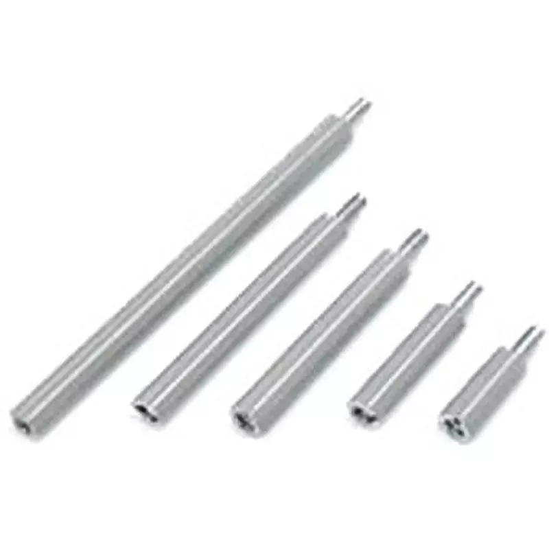 NITTO KOGYO Insulated Round Post Slotted Screw Type Steel (with Heat-Shrinkable Tube Coating), IMP-4-40 (Set of 50 Pcs)