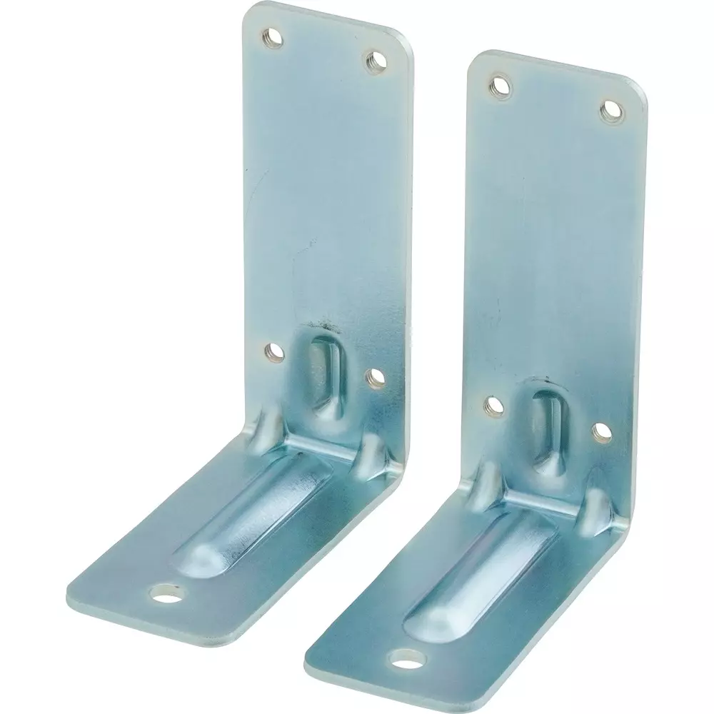 NITTO KOGYO PBSX Mounting Bracket Iron Chromate Plating Surface Treatment 2.3 mm Wall Thickness, PCSX-KS (1 Kit)