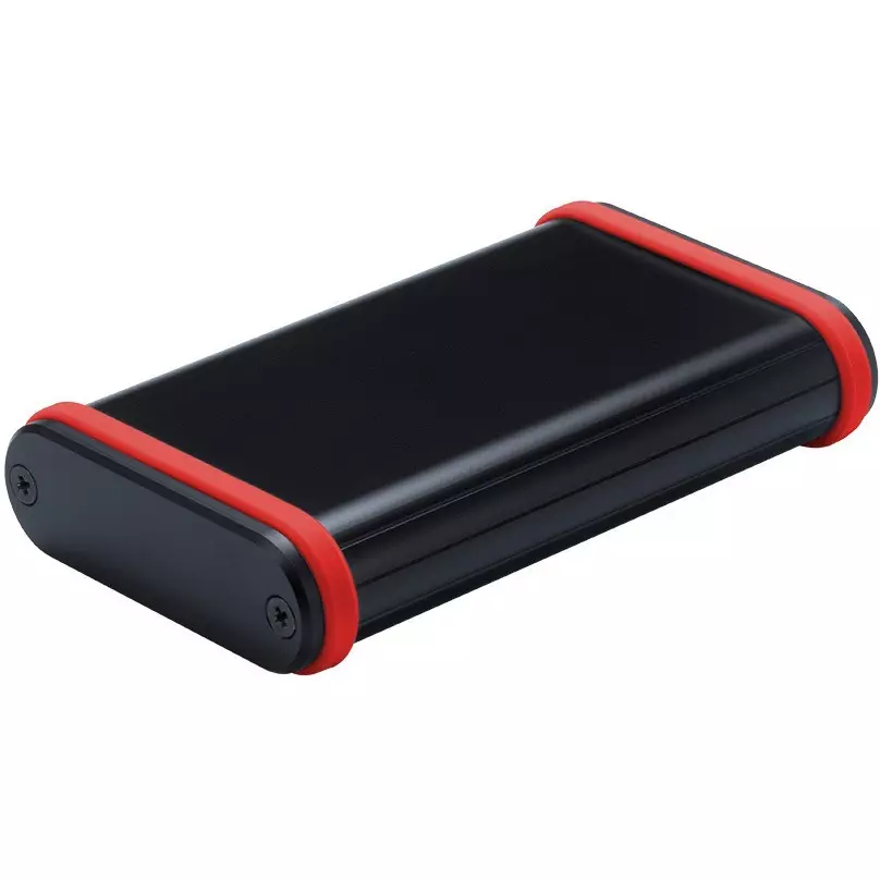 TAKACHI MXB Series Aluminum Mobile Case with Silicone Band 42.5x15.1x90 mm Inner Dia, MXB2-6-10BRH