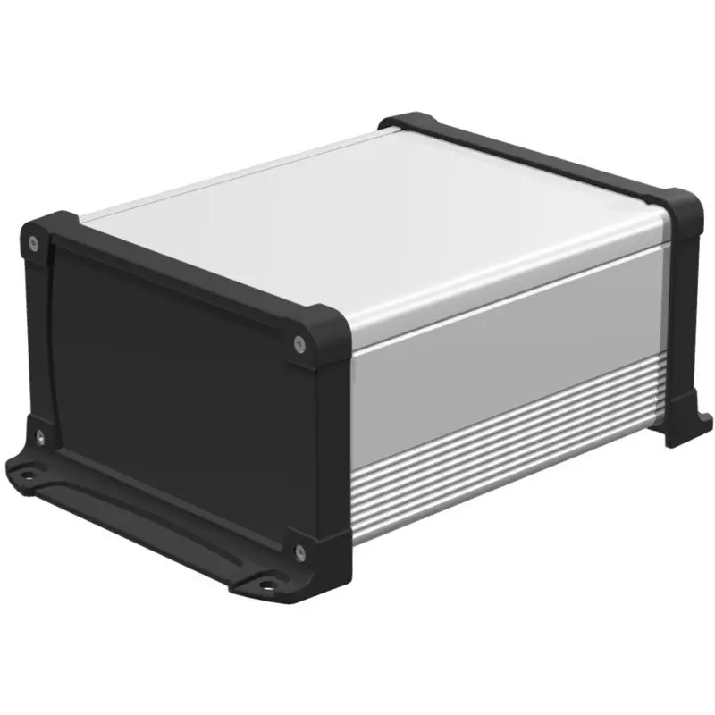 TAKACHI EXWF Series Waterproof Aluminum Case with Flange Foot 195x120x242 mm, EXWF20-12-25SB