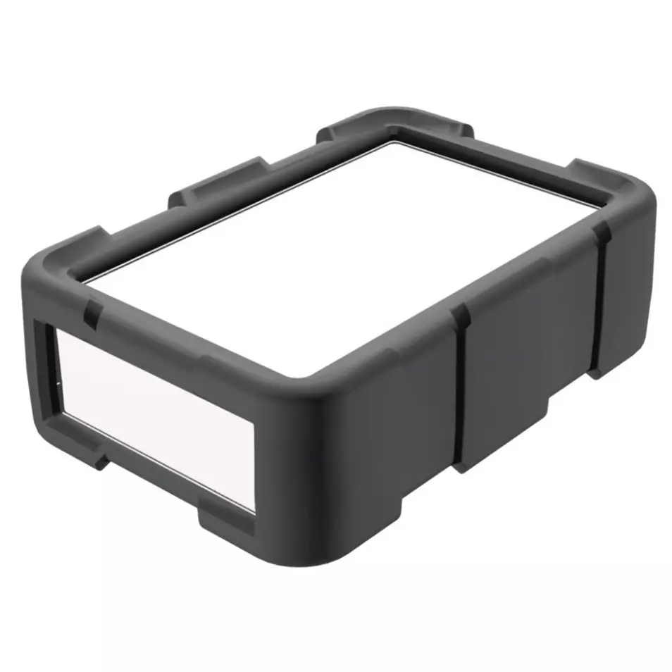 TAKACHI LCT Series Plastic Case with Shock-Resistant Silicone Cover 153.9x105x48 mm, LCT145H-M2-WD