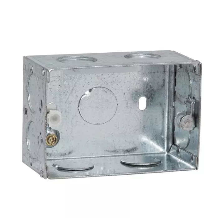 GM Concealed Box 3 Module Galvanized Iron GI/Metal Construction, CM 03002