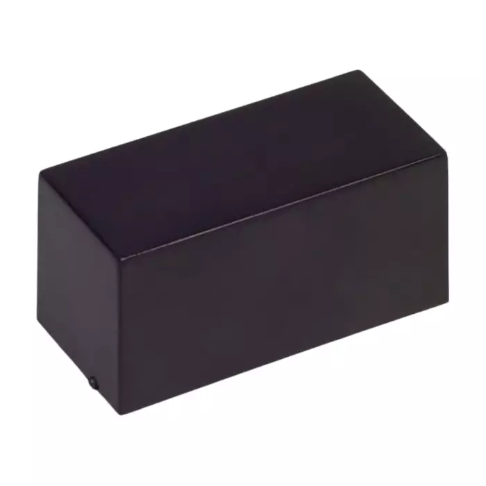 RS PRO Black ABS Enclosure, IP52, Black Lid, 46 x 22 x 22.5 mm Model No 1920751