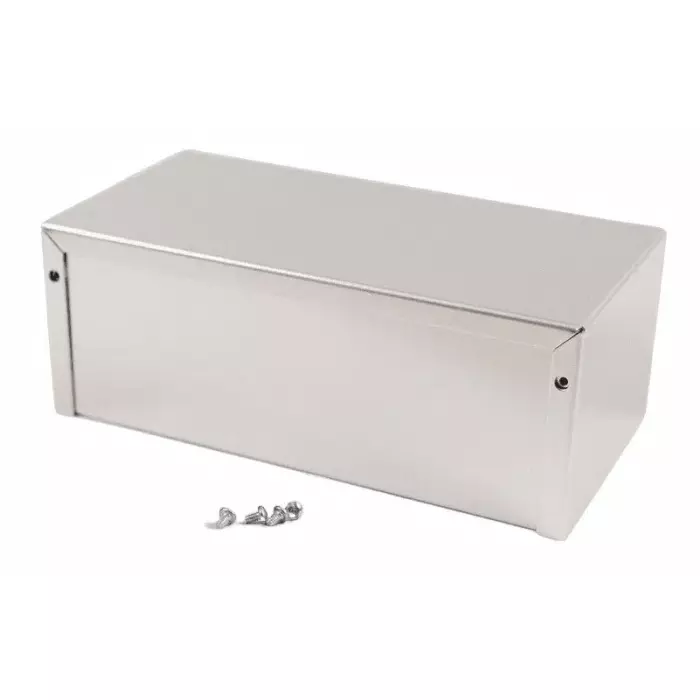 Hammond General Purpose Enclosure 203x102x76 mm Aluminium, 2565515