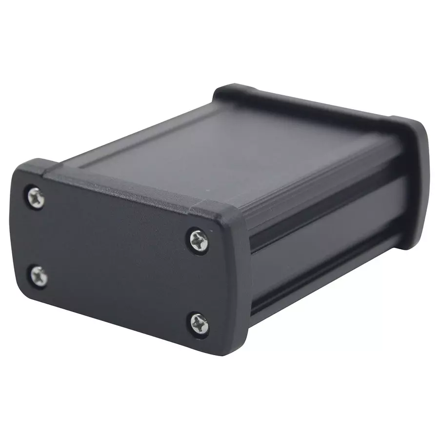 MULTICOMP PRO Metal Enclosures ENCLOSURE, MULTIPURPOSE, ALUM, BLACK, MC002185