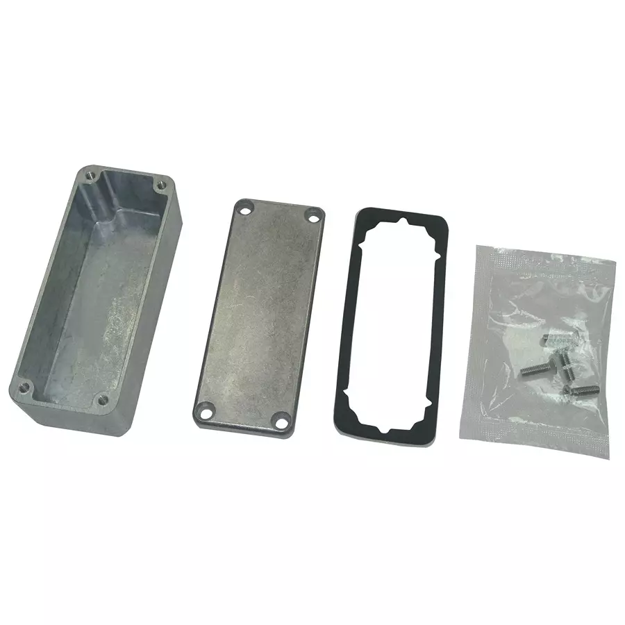 MULTICOMP PRO Metal Enclosures SMALL ENCLOSURE, DIECAST ALUM, NATURAL, MC003580