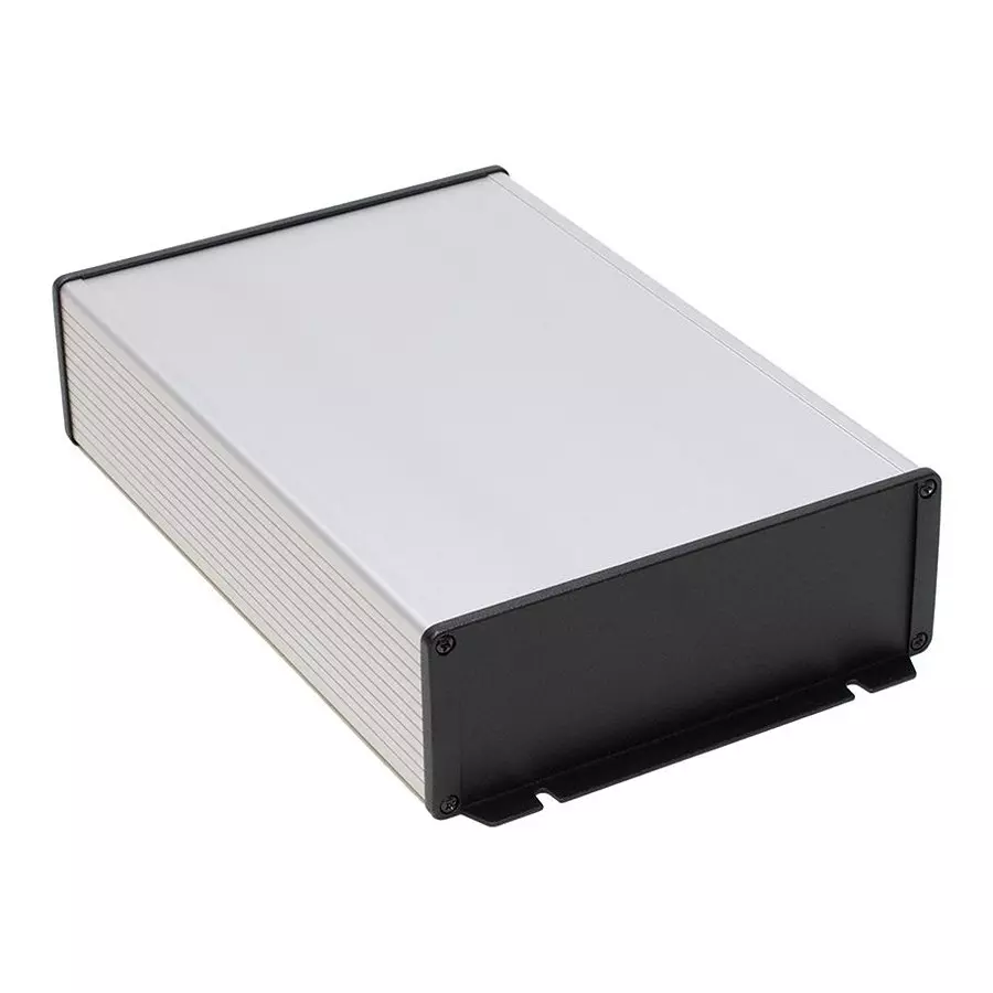 HAMMOND Metal Enclosures ENCLOSURE, EMI/RFI BOX, ALUMINIUM, CLEAR, 1457U2802E