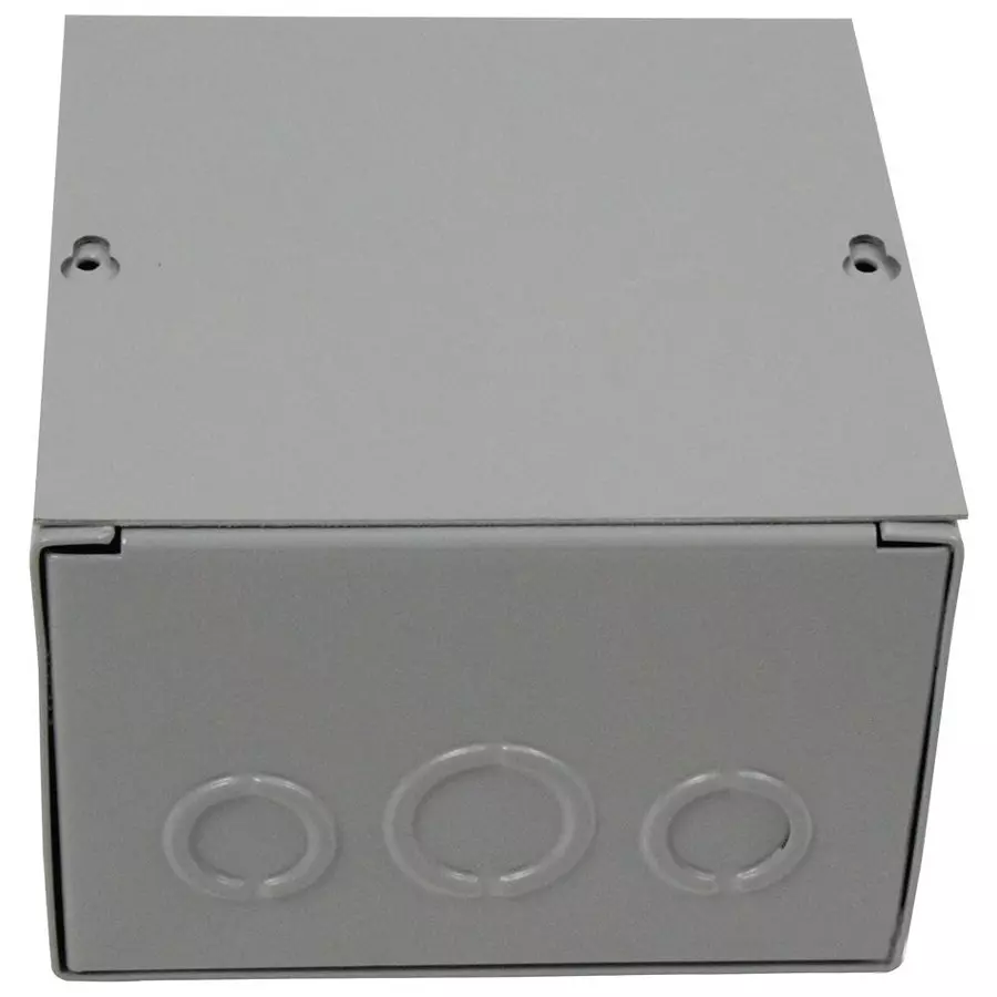 NVENT HOFFMAN ENCLOSURE, JUNCTION BOX, STEEL, GRAY, ASE6X6X4
