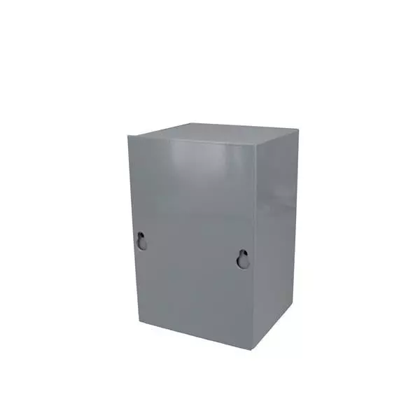 BUD INDUSTRIES Junction Box Steel Gray 152.40 mm (6 Inch) Length, JB-3944