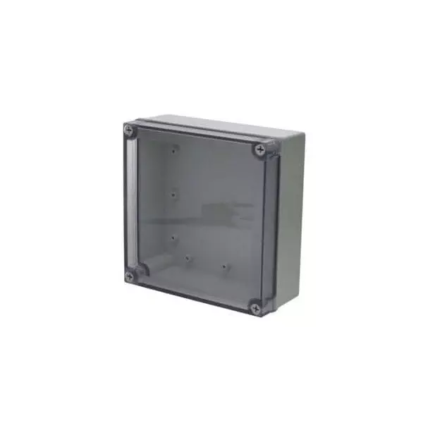 BUD INDUSTRIES Industrial Enclosure Polycarbonate (PC) 180.09 mm (7.09 Inch) Length, PIP-11772-FC