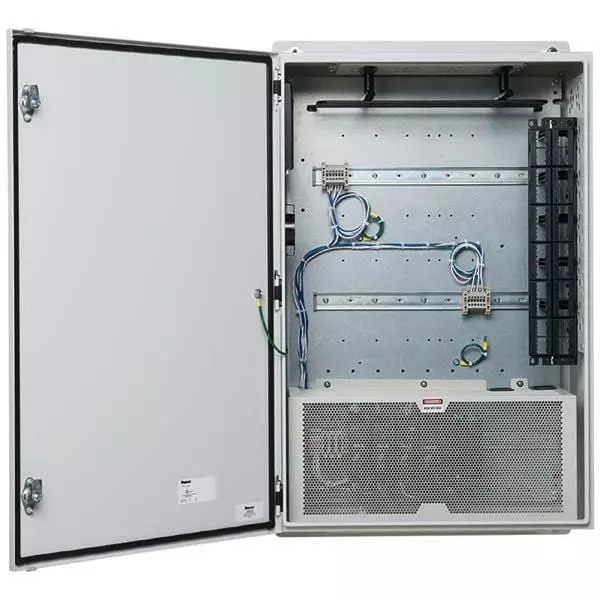 Panduit Universal Network Zone System Wall Mount Rack Stainless Steel914.4 mm Height, Z23U-621