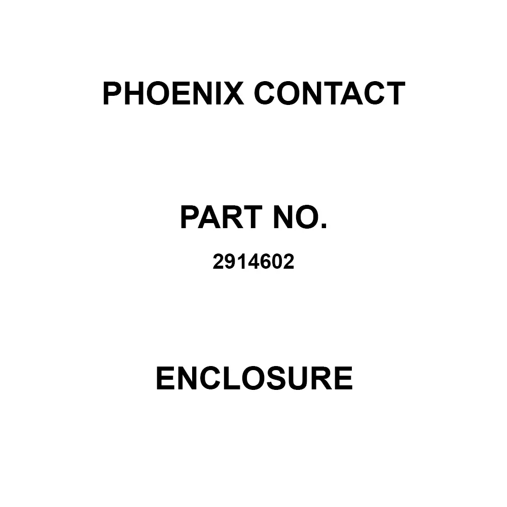 Phoenix Contact Housing, Electronic Enclosure Polyamide (PA) Material Green, 2914602